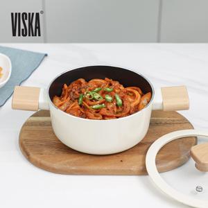 비스카 아리아 IH 인덕션 양수냄비 18cm VK-VK18