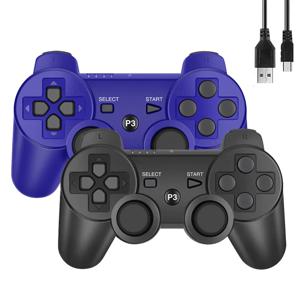 PS3 컨트롤러 조이스틱 용 Bluetooth 무선 게임 패드 지원 Playstation 3 제어 조이패드 액세서리 용 내장 진동