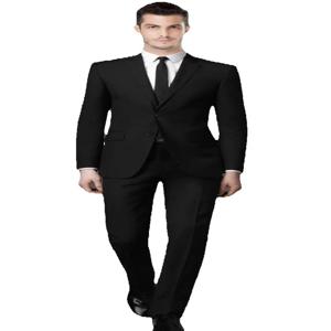 2025 남성용 웨딩 신랑 정장/슬림핏 2피스(블레이저+바지) 통기성 신랑 복장(프리 타이) 베스트 맨, 파티, 프롬 로파 옴브레