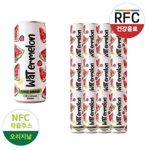 RFC 착즙 수박주스 100% 320ml 12병