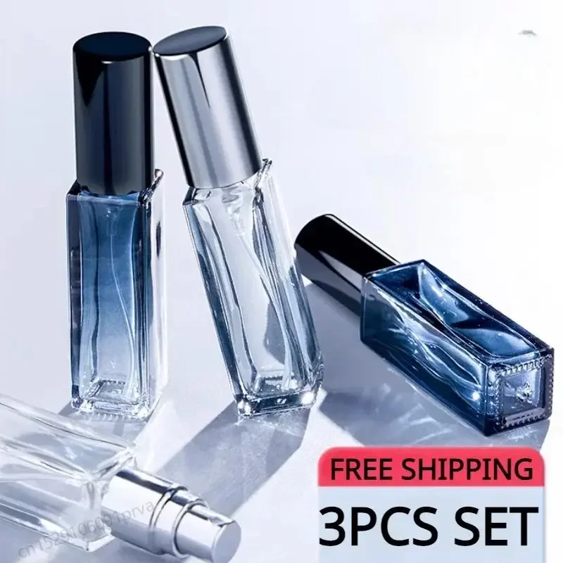 3pcs 5ml 10ml 고품질 향수 스프레이 병 빈 유리 향수 분무기 여행 화장품 Bottl 샘플 튜브 리필 가능 미니