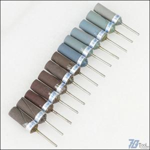 5CS-13PCS 그릿 180 ~ 7000 샌드 페이퍼 바 샌드페이퍼 로터리 커터 2.35mm 생크로드 연마 그라인더 Rotay 도구 액세서리