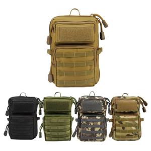 전술 Molle 유틸리티 파우치, EDC 도구 파우치 전술 전화 파우치 미니 허리 파우치 의료 EDC IFAK 팩 미니 디자인