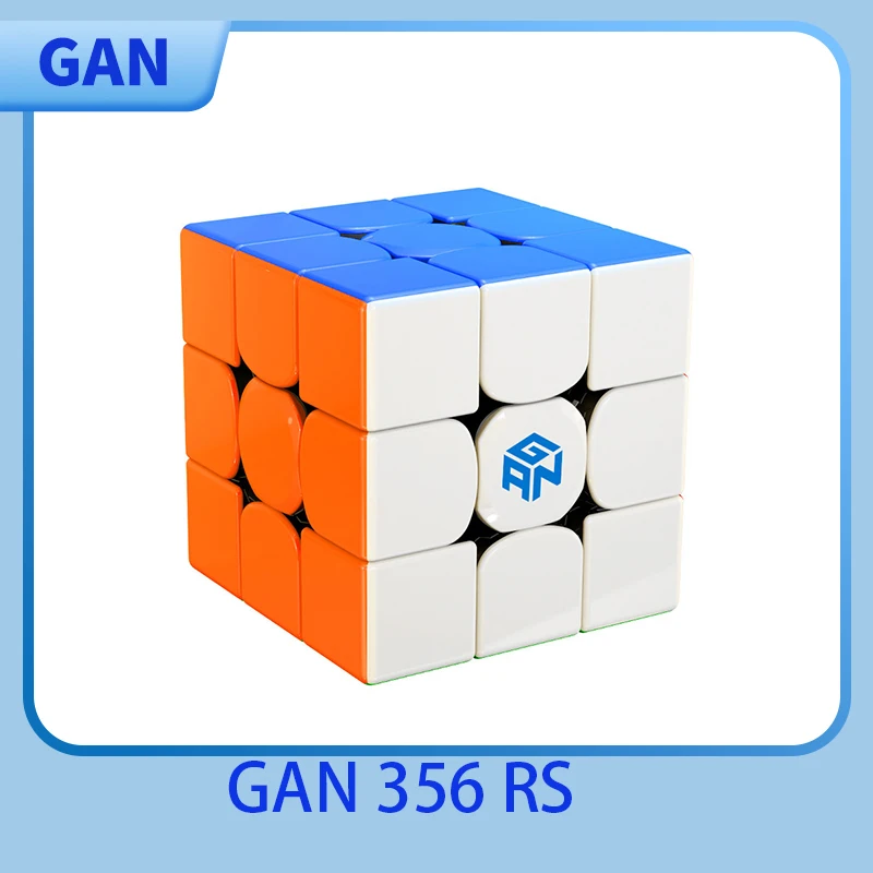 GAN 356 RS 매직 스피드 큐브 스티커리스 전문 피젯 토이, 3X3, GAN 356RS Cubo Magico 퍼즐
