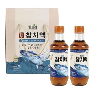 더 진한 참치액 선물 세트 2개 500ml