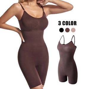 여성 바디 슈트 섹시한 Shapewear 복서 팬티 배꼽 컨트롤 전체 셰이퍼 슬리밍 외장 엉덩이 기중 장치 허벅지 슬림 복부 코르셋
