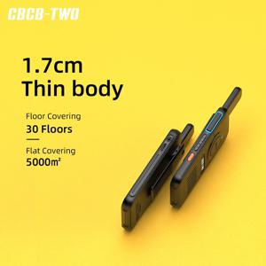 CBCBTWO GT-408 1일 레스토랑 통근 성형외과 병원을 위한 미니 워키토키 및 라이트 바디 라디오 커뮤니케이터