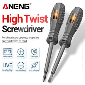 ANENG B04 슬롯/필립스 스크루드라이버 네온 전구 표시기 비접촉 절연 테스터 전기 기사 포켓 감지기 펜 도구
