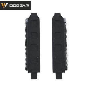 IDOGEAR 전술 지퍼 MOLLE 어댑터 10 #   후면 백팩 플레이트 캐리어 레인저 그린 3950용
