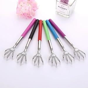유령 손 스테인레스 스틸 텔레스코픽 긁는 마사지 기계 스테인레스 스틸 긁는 긁는 Scratcher