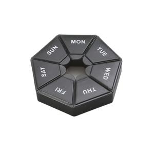 휴대용 여행 비타민 캔디 박스 디펜서, 컬러 알약 케이스, 7 일 약 상자, 정제 거치대 정리함 용기 케이스, 1 개