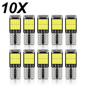 2/6/10 PCS T10 W5W LED 전구 Canbus 오류 무료 12V 4014 26SMD 7000K 흰색 자동차 인테리어 돔 도어 트렁크 번호판 웨지 조명