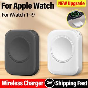 Apple Watch Series 9 8 7 6 SE Type C 용 자기 무선 고속 충전기 IWatch Series 6 5 4 3 2 1 용 iPhone 변환기 충전기