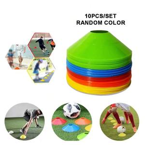 10pcs/20pcs 축구 훈련 로그인 접시 압력 방지 콘 마커 디스크 버킷 야외 농구 축구 훈련 스포츠
