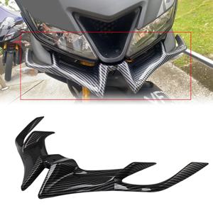 오토바이 프론트 페어링 윙렛 윙 커버 트림 For YAMAHA YZF R15 V3 2017 2018 2019 2020 2021 Shark Fin Beak Moto 액세서리