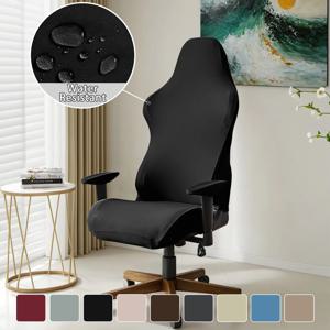 게임 의자 커버-게임 의자 시트 커버 4개/세트 게임 의자 커버 팔걸이 커버/의자 뒷면 커버/의자 s로 신축성 있음