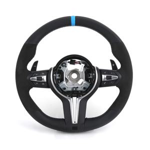하프 알칸타라 가죽 M 스포츠 스티어링 휠 BMW F01 F06 F10 F11 F20 F21 F22 F30 F31 F32 F34 F36 F80 F82 F87 F90 M3 M5