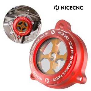 NICECNC 엔진 오일 필터 클리어 커버 Yamaha Raptor 700 2006-2024 RAPTOR 700R 2009 2011-2024 YFM 700 700R ATV 액세서리