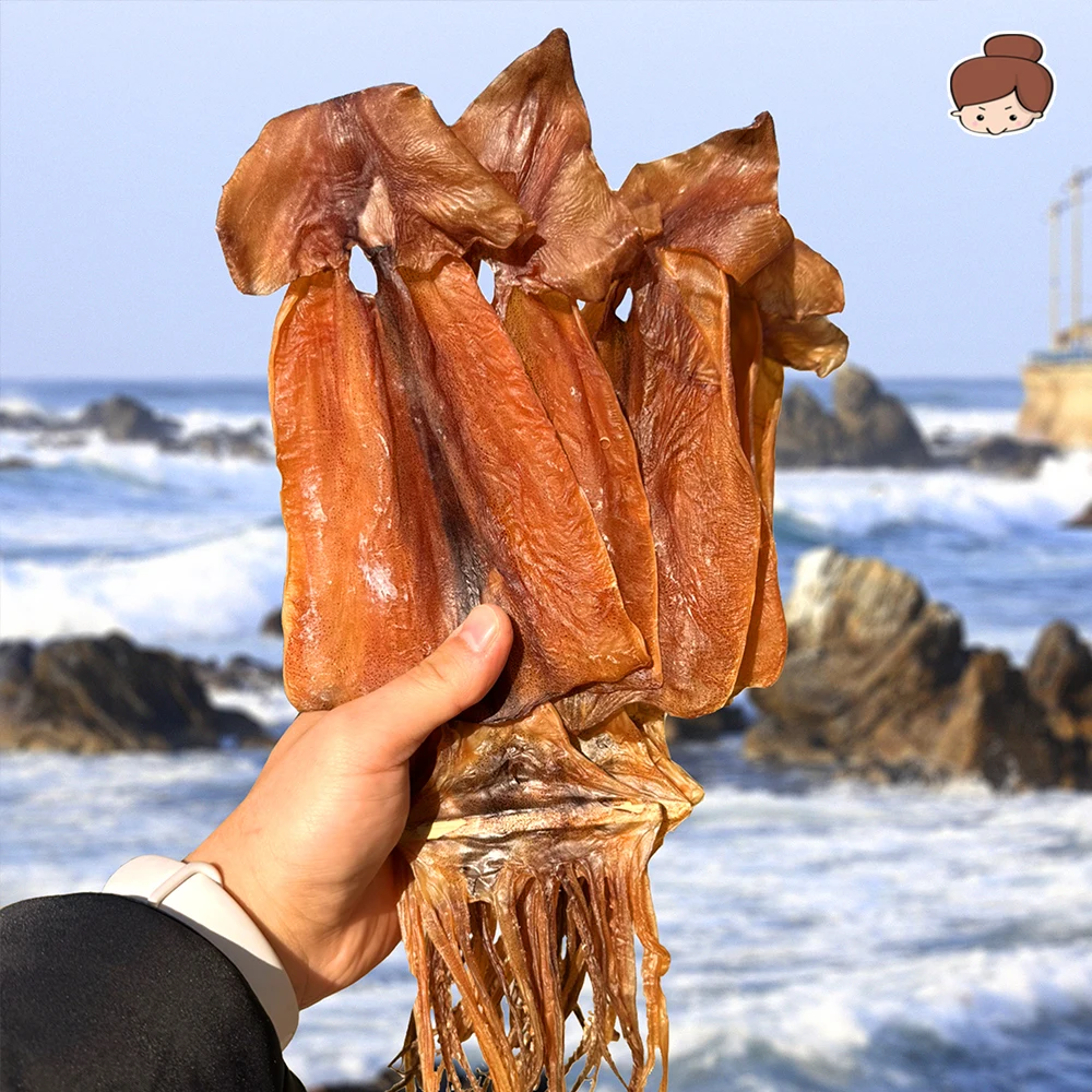바로먹는 원양산 쫄쫄이 오징어 5미~20미 소 중 / 안주 간식 건어물 주전부리 맥주안주 반찬 진미채 진미 오징어채 오징어 생선