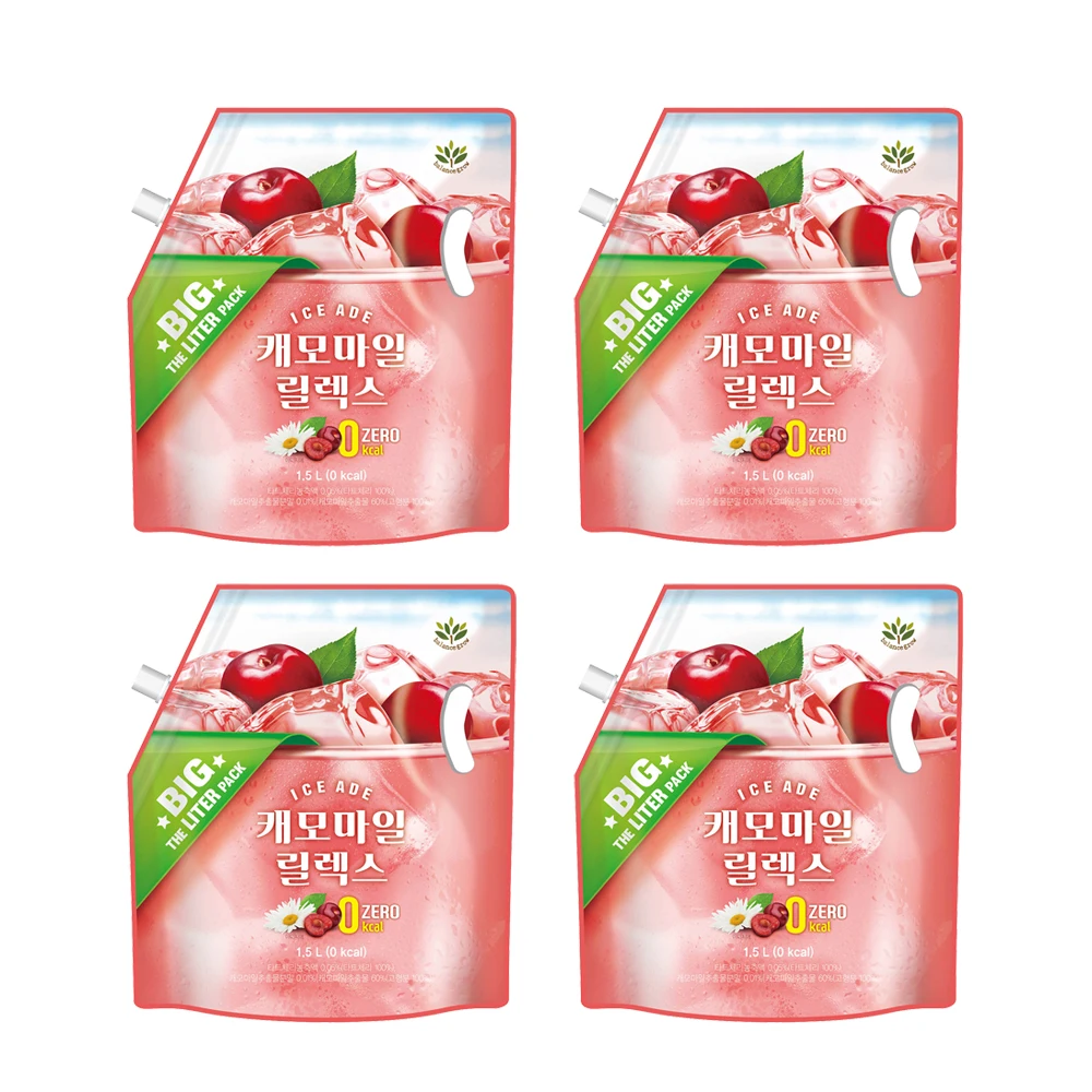 발란스그로우 캐모마일릴렉스 1.5L x 4팩 제로칼로리 대용량