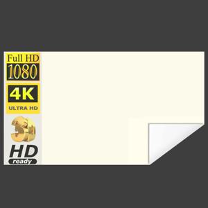 60 72 100 120 133 인치 휴대용 프로젝터 스크린 흰색 그리드 안티 라이트 반사 천 홈 오피스 용 4K 3D 프로젝션 커튼