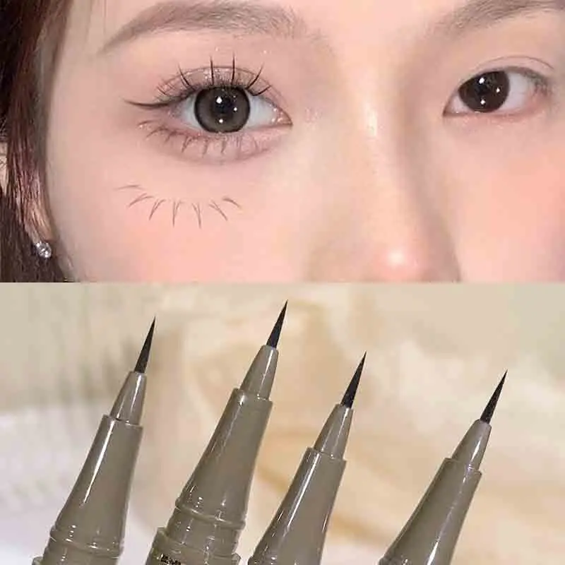 슬림 아이라이너는 방수, 땀 방지, 오래 지속되며 번지지 않습니다. 뉴비 브라운 아이라이너 리퀴드 펜