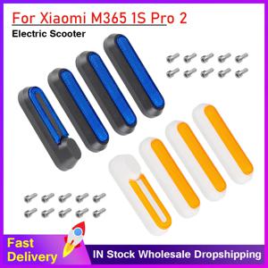 새로운 휠 커버 허브 캡 보호 쉘 Xiaomi Mi 1S Pro 2 M365 Mi3 Pro 전기 스쿠터 액세서리 용 반사 스티커