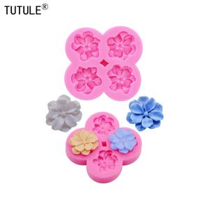 DIY 장미 꽃 해바라기 국화 키 체인 귀걸이 실리콘 금형 점토 에폭시 수지 액세서리 금형 초콜릿 금형