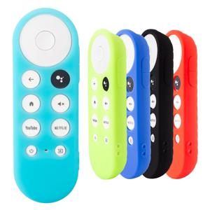 Google Chromecast SmartTV 원격 제어용 실리콘 보호 케이스 미끄럼 방지 부드러운 내구성 Shockpro 보호 커버 쉘