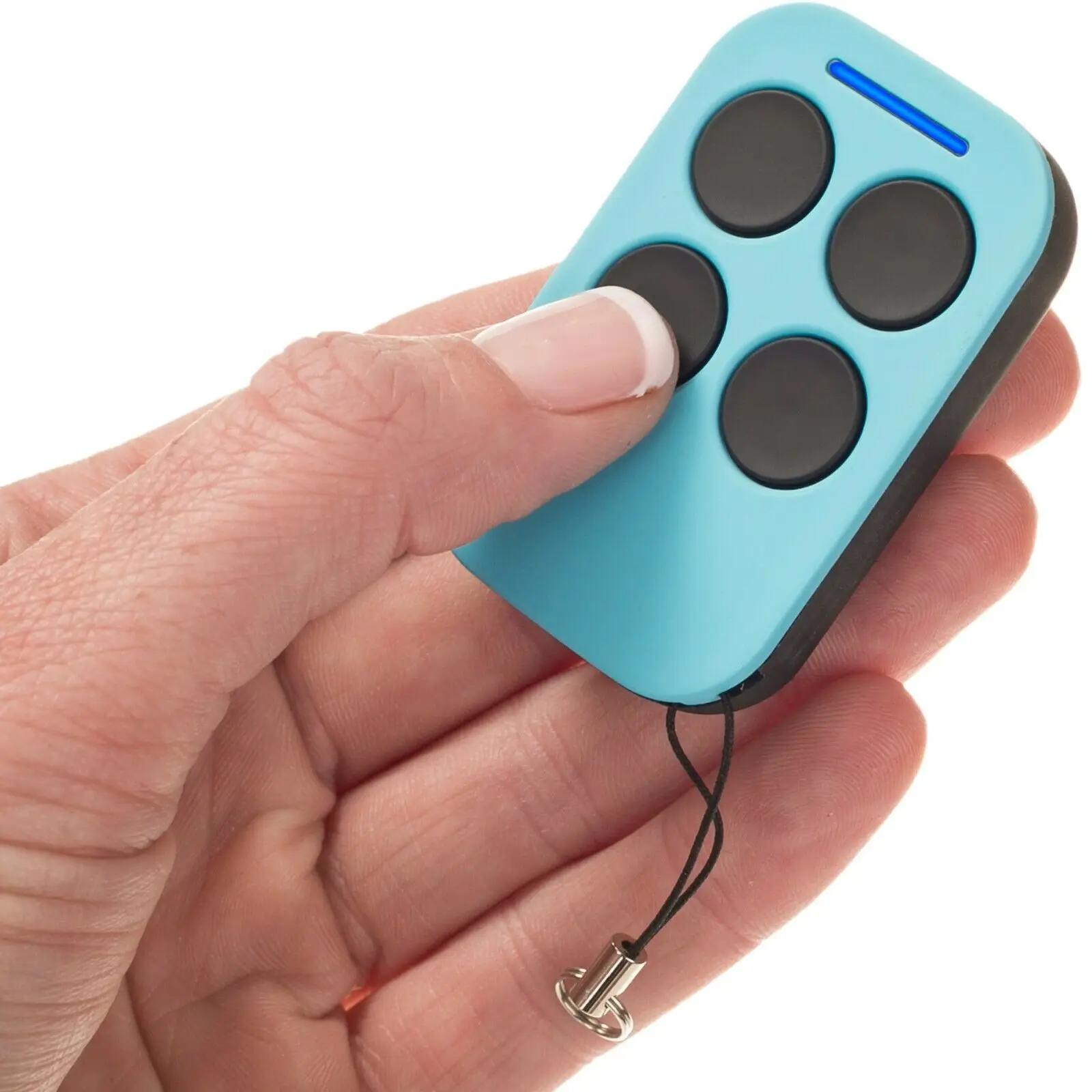 차고 문 원격 제어 복제기 286 MHz-868 MHz 다중 주파수 코드 포착기 복제 게이트 열쇠고리 명령 수동 송신기