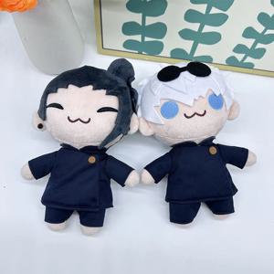 21cm 박제 동물 & 봉제 인형 Gojo Saturo Geto Suguru Jujutsu Kaisen 코스프레 플러시 귀여운 소프트 컬렉션 소품