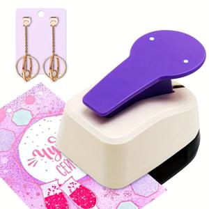 DIY 어린이 구멍 펀치 스크랩북 종이 펀치 귀걸이 구멍 펀처 귀걸이 카드 펀치 구멍 펀처