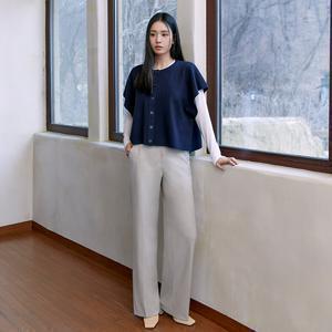 셀렙샵 에디션 25SS 링클프리 멜란지 텐션팬츠2종