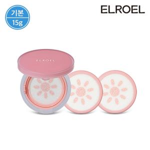 [기본]  피치 핑크 톤업 팡팡 선쿠션 15g 본품1+리필2
