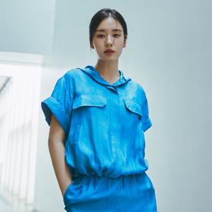 [최초가69,900]셀렙샵 에디션 아세테이트 반팔 점퍼