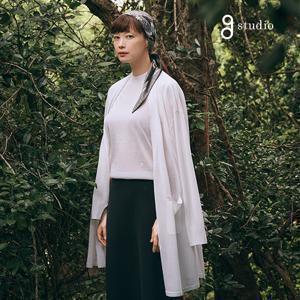 지스튜디오 25SS 프렌치린넨실크 시어니트 셋업 2종
