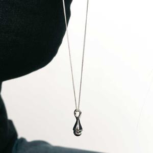 [태연 착용] lighting pendant long necklace