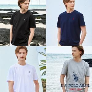 USPA 25Summer 라운드넥 티셔츠 남성 4종