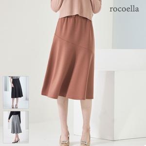 루에나 소프트 텐션 폰테 밴딩 스커트