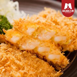 새우함량55% 오오통살 새우까스 1kg(20개입) x2팩