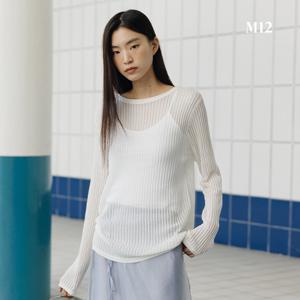 [최초2만원인하] M12 25SS 시스루 루즈핏 풀오버 3종