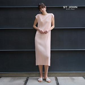 센존블루라벨 25SS  플리츠 슬림 원피스