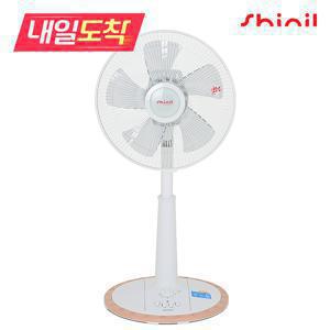 [내일도착] SHINIL 스탠드 선풍기 SIF-12WDY 로즈골드 5엽날개 저소음