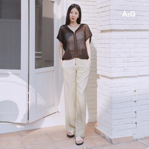 [The AtG] 더엣지 25SS NEW 린넨혼방 와이드 팬츠 3종