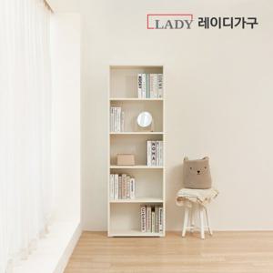 레이디가구 코튼 600 5단 책장 일반형