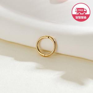 [비앤비골드] (당일발송)14K 시그먼트 링피어싱 S 한쪽 JAE40420