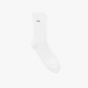 [라코스테 공식] 여성 골지 중목 양말 RA012E-55G 001