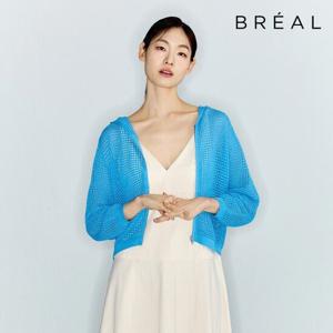 브리엘 25SS 크로쉐 후드 니트 재킷 2종