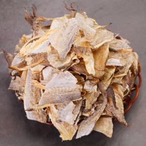 백송식품 황태(명태)껍질 800g, 콜라겐 듬뿍 육수. 무침 반찬 OK