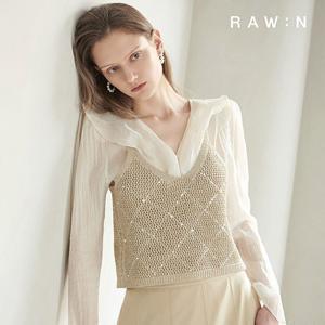 로우앤 스팽글 니트 뷔스티에 1종